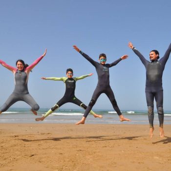 Family Surf Holiday Morocco Taghazout surf vacation for family with kids